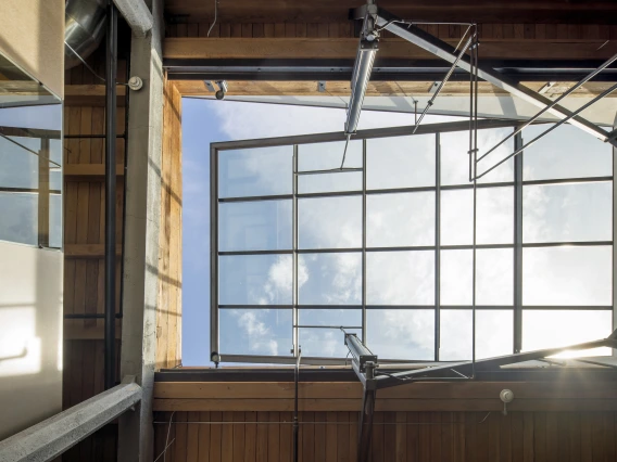 Olson Kundig Office Photo of a skylight. 